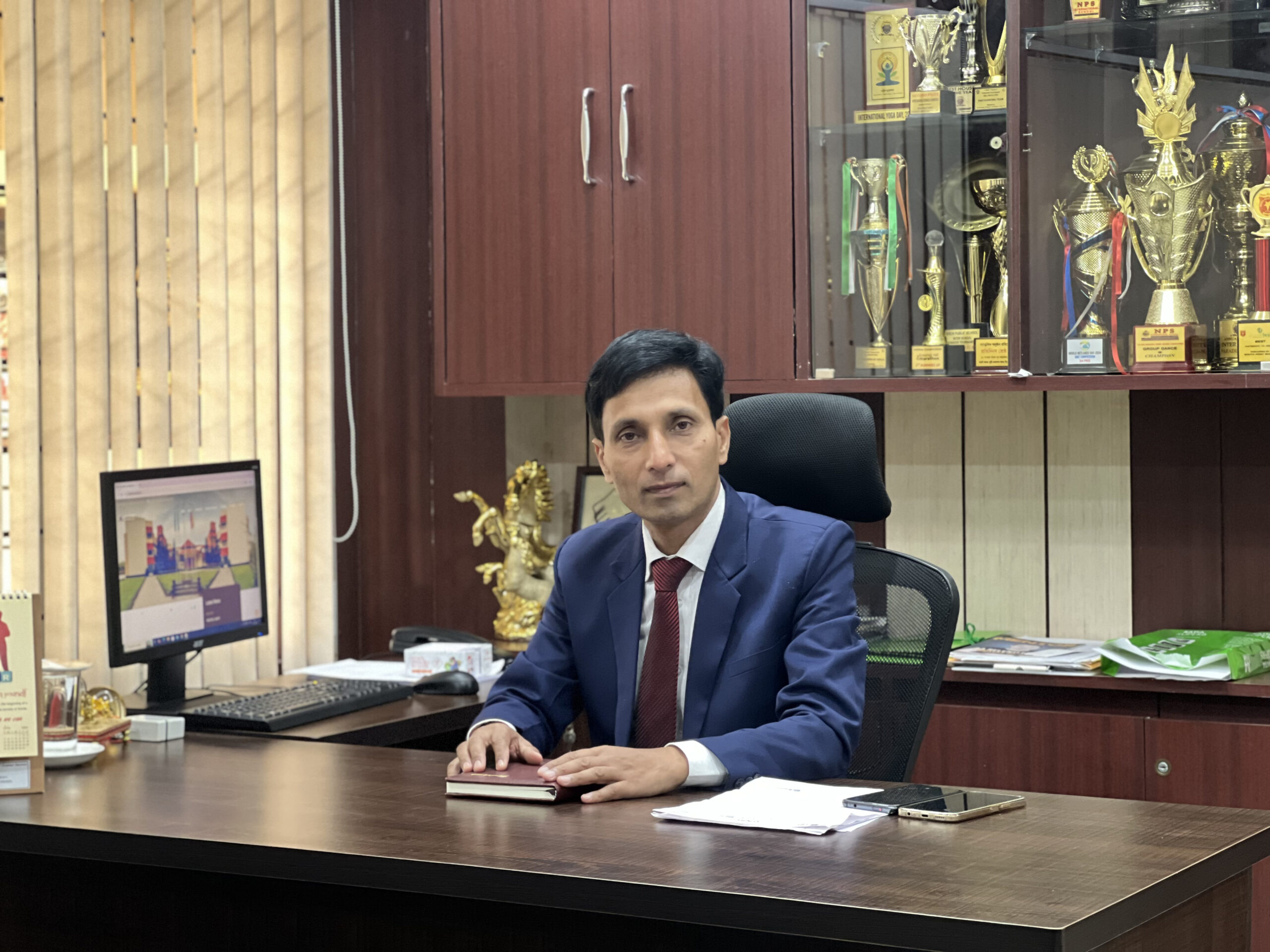 Mr. David Barman, Principal of Holy Home School